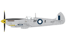 Spitfire Mk. VIII A53-379, flown by F/L David Glaser, No. 549 Sqn., Strauss Airstrip, Sept 1944