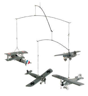Authentic Models モビール（Flight） Flight Mobile, 1930 Authentic Models, Authentic Models AM-AP121