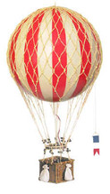 Hot Air Balloon - Red Authentic Models