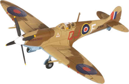 corgi spitfire model