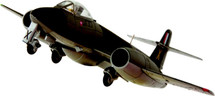 Meteor RAF "No. 74 Sqdn." Horsham