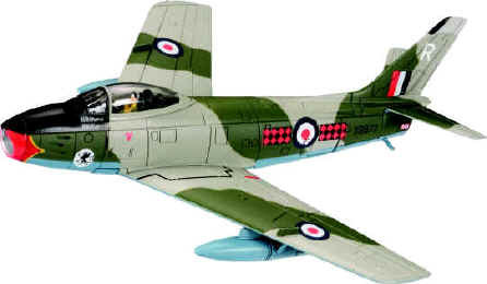 F-86 Sabre F.1 Canadair 234 Sq., 2 TAF, RAF Geilenkirchen, 1:72