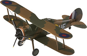 Gloster Gladiator Mk.II, 1:72 Corgi CG-AA36201