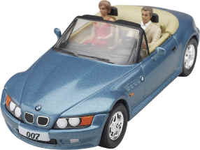 BMW Z3 Diecast Model James Bond, Goldeneye, Corgi CG-CC04904