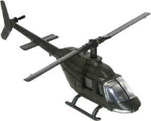 Bell 206 Helicopter US Army Corgi