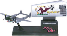 P-38 Lightning Little Buckaroo with Corgi Nose Art