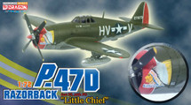 P-47D Thunderbolt Razorback USAAF "Little Chief"
