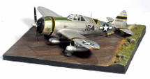 P-47D Razorback USAAF "47th FS" with Air Field Base