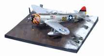 P-47D Razorback USAAF "Five by Five" with Airfield Base