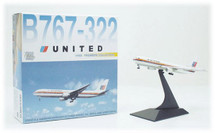 United Nations Boeing 767-300 with stand, 1:200 Inflight 200 IF