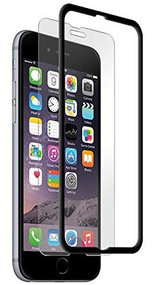 BodyGuardz Pure with The Crown Tempered Glass iPhone 6+/6S+ Plus - Black