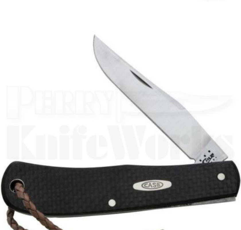 Case XX Carbon Fiber Back Pocket Knife (Satin) TB101546SS