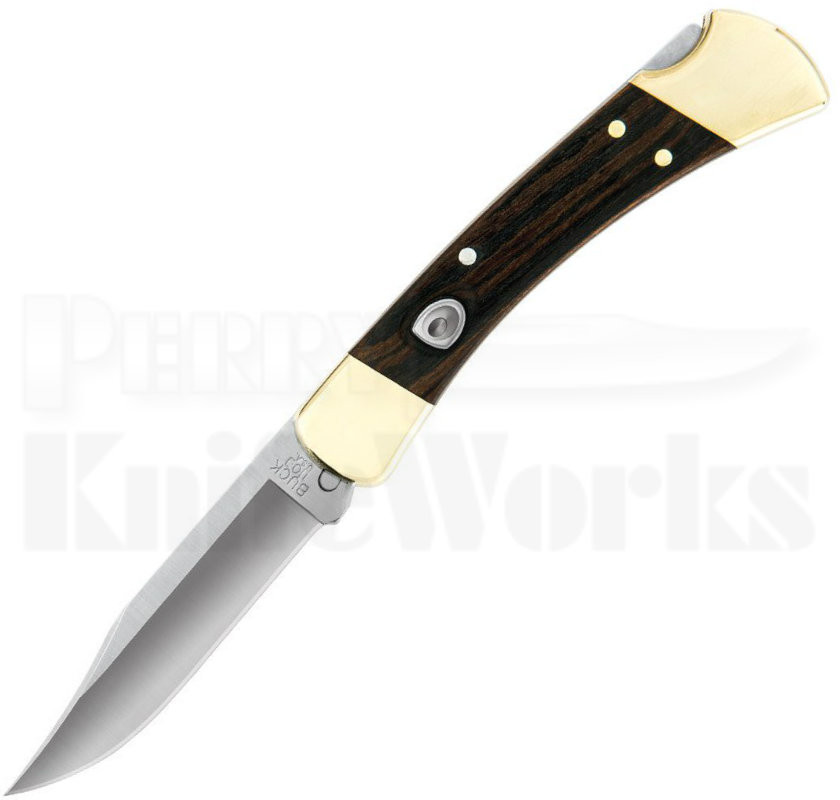 Buck 110 Automatic Lockback Knife Ebony Dymondwood l Perry Knife