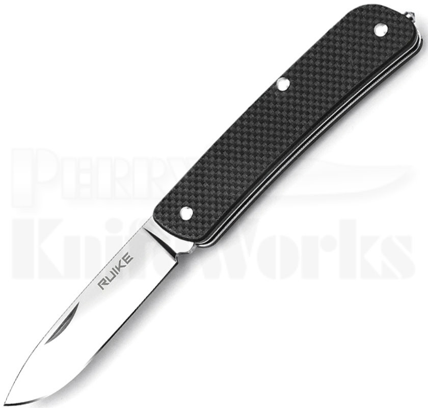 Ruike Knives M11 Medium Slip Joint Knife Black G10 Perry Knifeworks