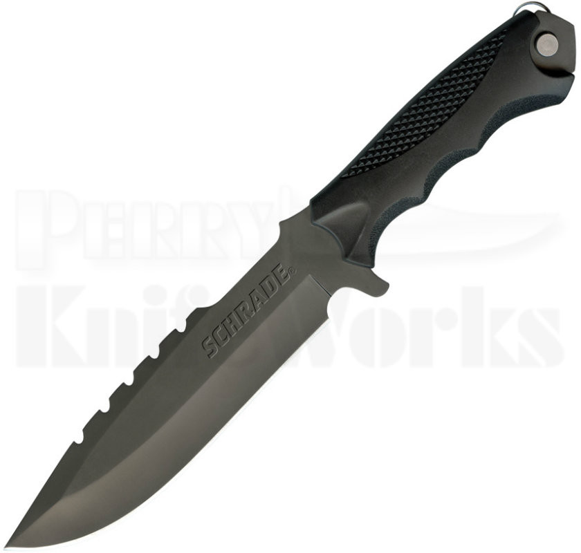 Schrade SCHF27 Fixed Blade Knife w/ MultiTool l Perry Knife Works