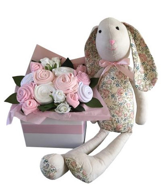 Baby bouquet and bunny