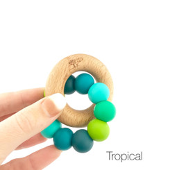 Wooden teether