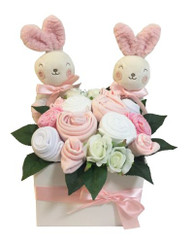 baby clothing bouquet twin baby girls gift