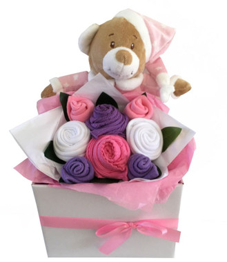 Baby bouquets baby girl clothing bouquet 