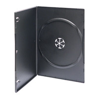 Adtec DVD Box Black Slimline 1 Disc 100pk