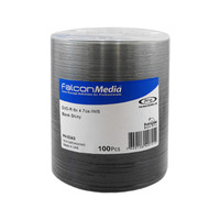 Falcon Media DVD-R  8X Shiny Silver Lacquer 100 Pack | PN 0343