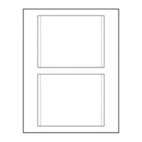 Adtec CD Jewel Case Tray Cards (25 sheets) - 50 Pack