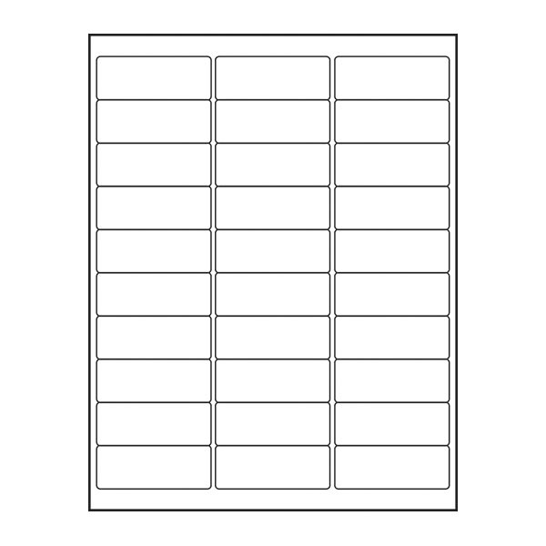 30 page label template