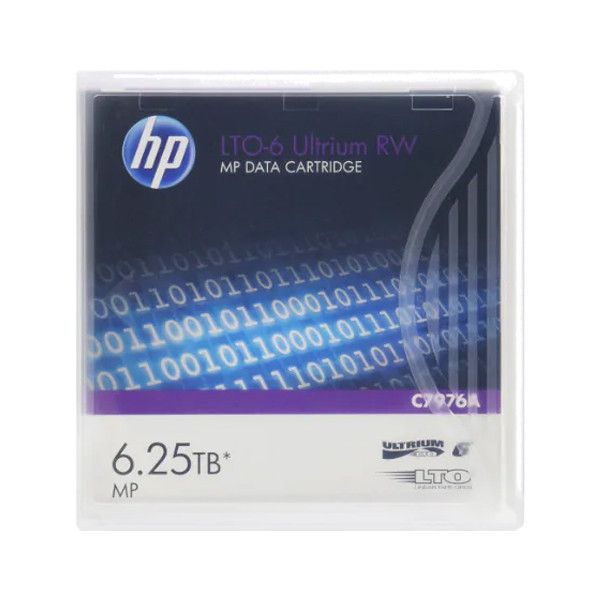  HP LTO Ultrium 6 Data Cartridge 2.5TB / 6.25TB