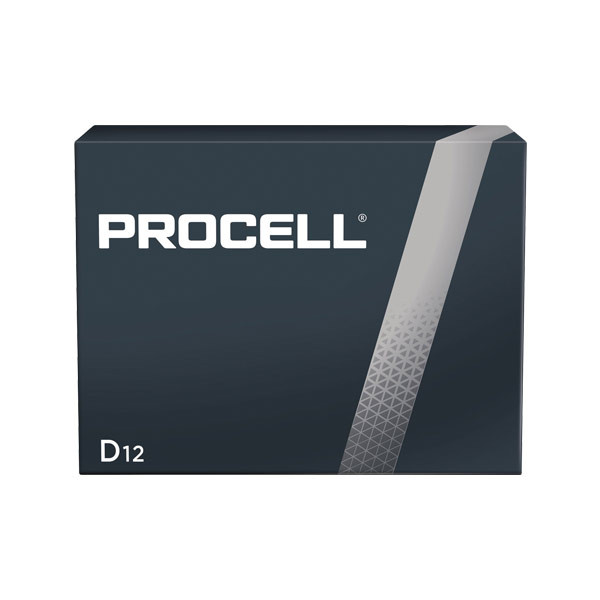 Duracell Procell D Batteries 12 Pack