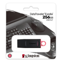 KINGSTON 256 GB DataTraveler EXODIA - USB 3.2 Gen 1 (PINK)