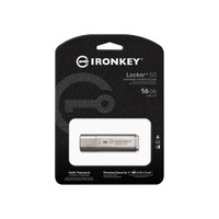 IRONKEY 16GB LOCKER + 50 USB 3.2 GEN 1 - PASSWORD & HARDWARE ENCRYPTED