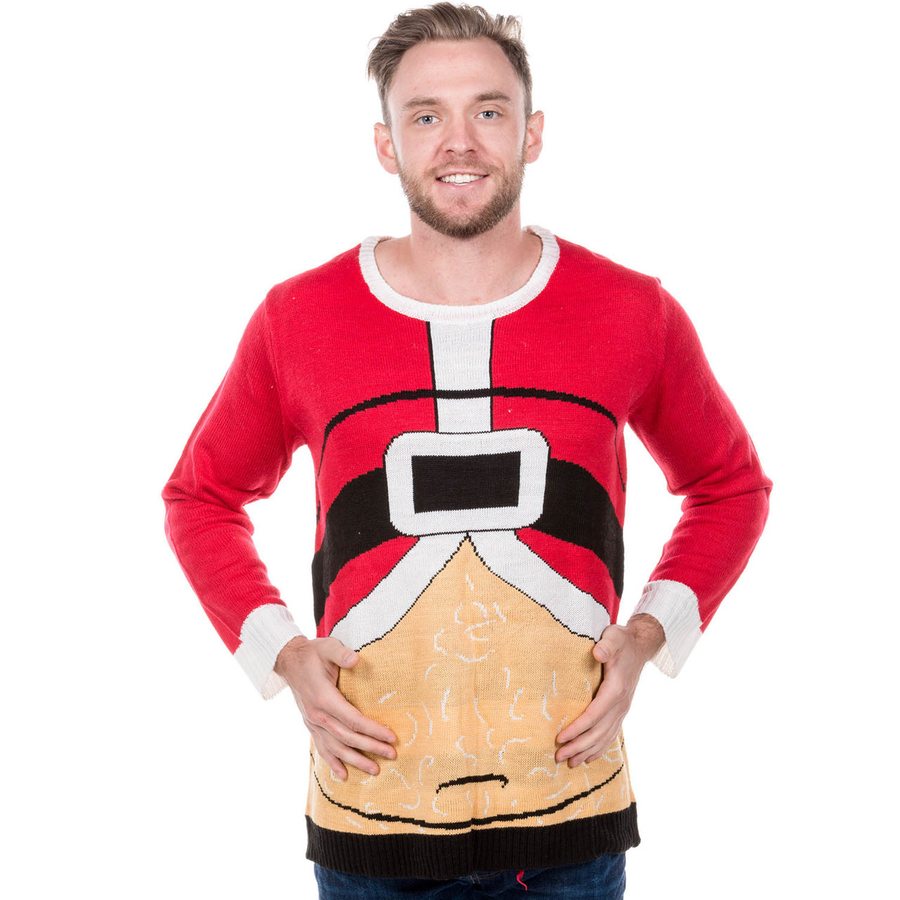 fat santa ugly christmas sweater by forum retrofestive ca ugly christmas sweater christmas vacation