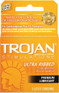 Trojan Ultra Ribbed Orange 3pk -Catalog