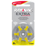 Rayovac Hearing Aid Battery #10 Yellow 6pk -Catalog