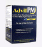 Advil PM 2's 25 packs/box -Catalog
