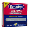 Benadryl Allergy Liqui-Gels Dye-Free 24 ct -Catalog