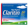 Claritin 24-hour Tablets 10 ct -Catalog