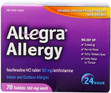 Allegra 24-Hour Tablets 70 ct -Catalog
