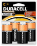 Duracell C 4-Pack Coppertop USA -Catalog