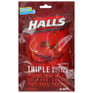 Halls Cough Drops Bag Cherry 30ct -Catalog