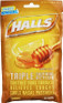 Halls Cough Drops Bag Honey Lemon 30ct -Catalog