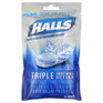 Halls Cough Drops Bag Sugar-Free Mountain Menthol 25ct -Catalog