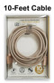 LAX iPhone Cable - 10 Feet (Apple Certified) - Catalog