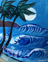 Moonlight Surf By Drew Toonz