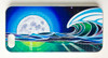 This "Moonrays" iPhone 5 case by Patrick Parker is part of our brand new 9th Wave Gallery Limited Edition iPhone 5 cell case series we just released in collaboration with Simma Creative - Island Brand. Features a unique new texture that gives the feeling of canvas just like the original artwork. The durable clear base protects your phone if dropped by utilizing a special shock resistant flexible soft case. The artwork is also protected with a long lasting UV coating that prevents fading from prolonged exposure to the sun.