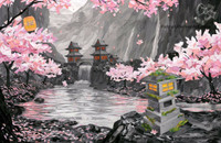 Sakura Collage -Sakura Series #5  by Patrick Parker