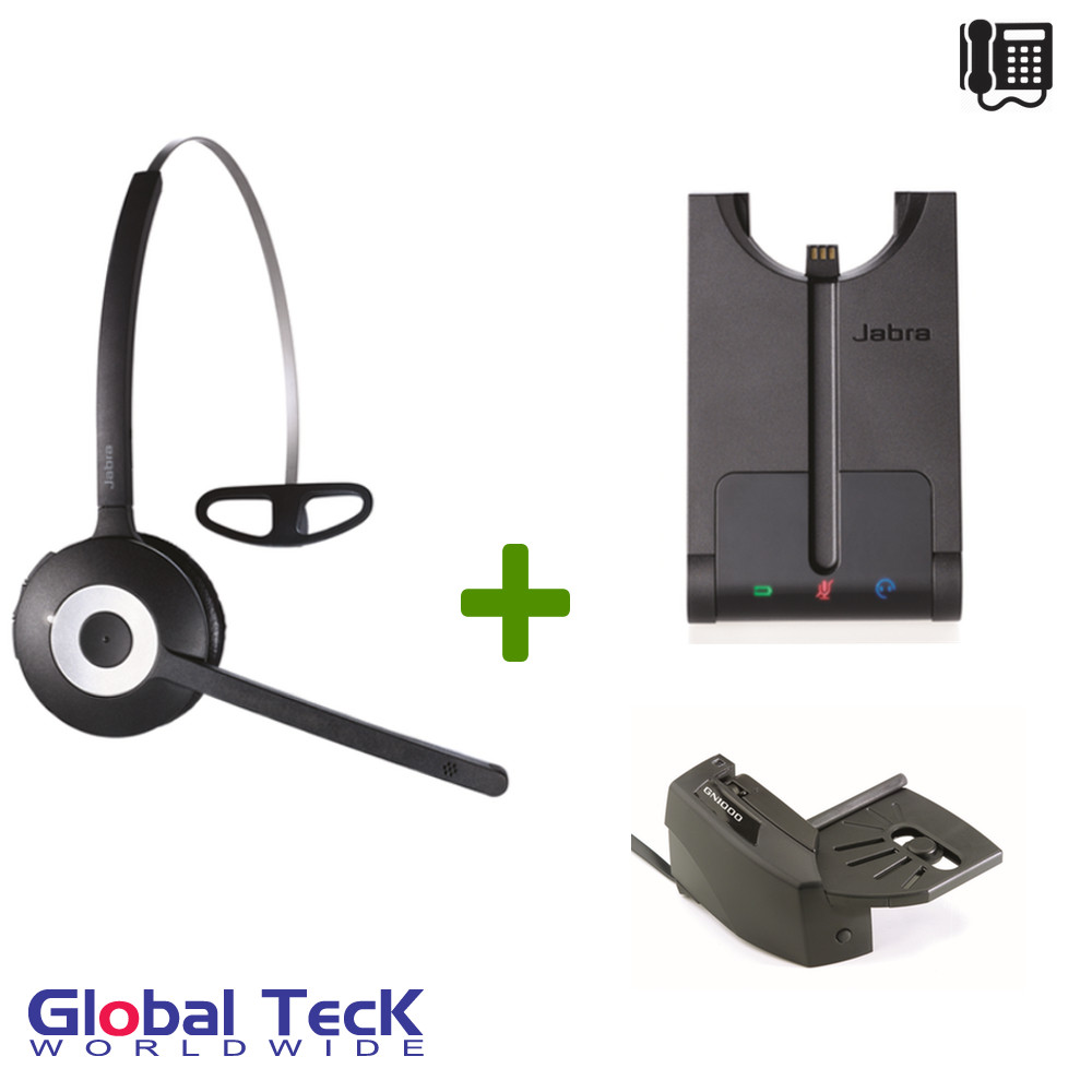 Jabra PRO 920 Bundles Wireless Headset System includes GN1000 Lifter