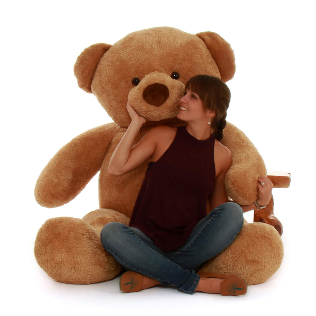 Cutie Chubs 65 Life Size Amber Plush Teddy Bear Giant 