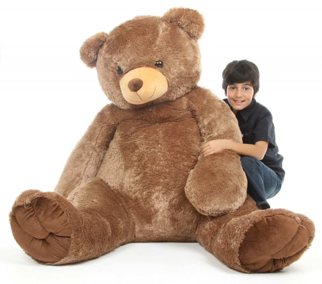 sweetie tubs 65 quot mocha brown life size teddy bear giant christmas light stencil