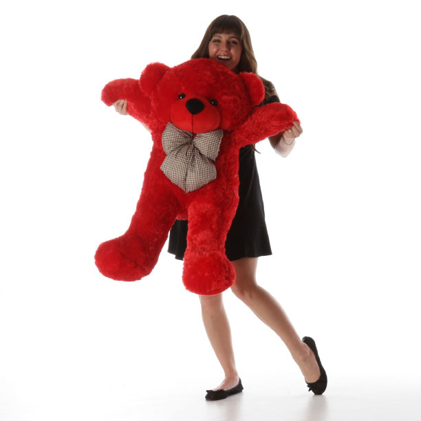 red teddy big